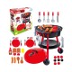Lauko grilius - Barbeque su priedais 32 vnt.